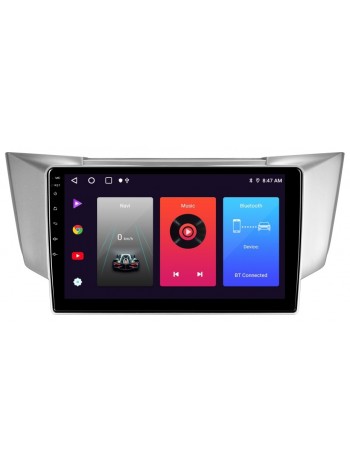 Штатна магнітола Sigma F9216 2+32 Gb Lexus RX300 RX330 RX350 RX400H Toyota harrier 2003-2009 9" CarPlay