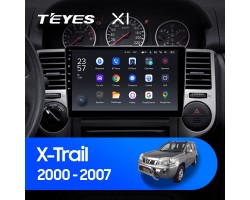 Teyes X1 2+32Gb Nissan X-Trail X Trail X-Trail 1 T30 2000 - 2007 10" Штатна магнітола