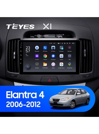 Teyes X1 2+32Gb Hyundai Elantra 4 HD 2006-2012 9" Штатная магнитола