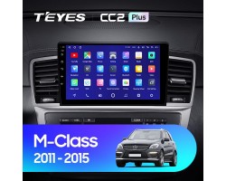 Teyes CC2 PLUS Mercedes-Benz M-Class M Class W166 ML 2011-2015 9" Штатная магнитола