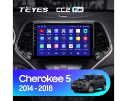 Teyes CC2 PLUS Jeep Cherokee 5 KL 2014-2018 10" Штатная магнитола