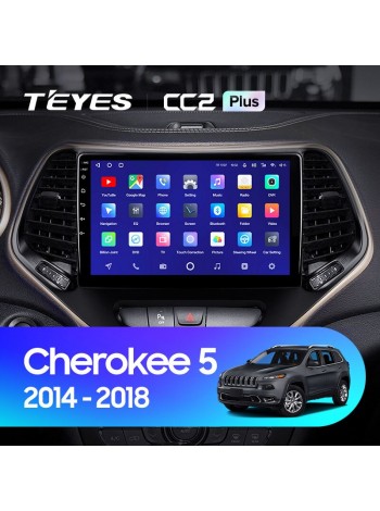 Teyes CC2 PLUS Jeep Cherokee 5 KL 2014-2018 10" Штатная магнитола