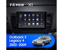 Teyes X1 2+32Gb Subaru Outback 3 Legacy 4 2003-2009 9" Штатная магнитола