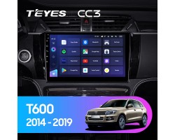 Teyes CC3 Zotye T600 2014-2019 10" Штатна магнітола