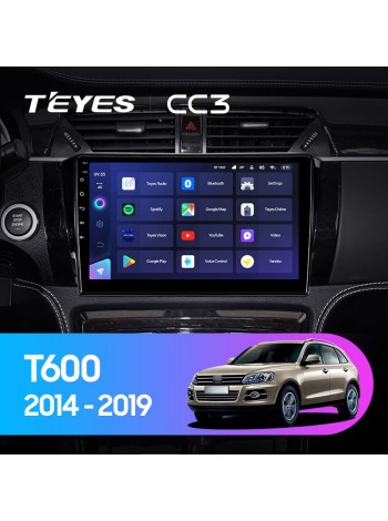 Teyes CC3 Zotye T600 2014-2019 10" Штатна магнітола