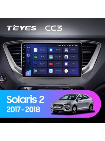 Teyes CC3 Hyundai Solaris 2 2017-2018 9" Штатна магнітола