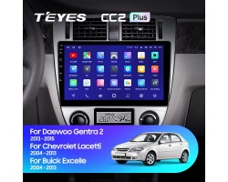 Teyes CC2 PLUS Chevrolet Lacetti J200 For Buick Excelle Hrv 2004-2013 For Daewoo Gentra 2 2013-2015 10" Штатная магнитола