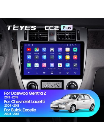 Teyes CC2 PLUS Chevrolet Lacetti J200 For Buick Excelle Hrv 2004-2013 For Daewoo Gentra 2 2013-2015 10" Штатная магнитола
