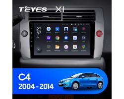 Teyes X1 2+32Gb Citroen C4 LA LC C-Triomphe C-Quatre 2004-2014 9" Штатна магнітола
