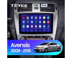 Teyes CC2 PLUS Toyota Avensis 3 2008-2015 9" Штатна магнітола