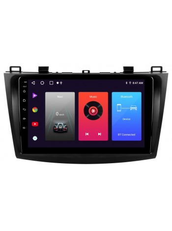 Штатна магнітола Sigma F9216 2+32 Gb Mazda 3 1 BK 2003-2009 9" CarPlay