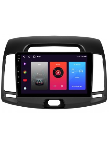 Штатна магнітола Sigma F9216 2+32 Gb Hyundai Elantra 4 HD 2006-2012 9" CarPlay