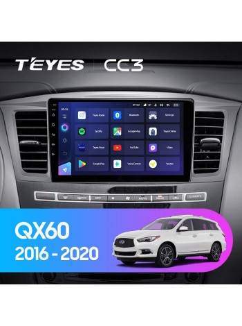 Teyes CC3 Infiniti QX60 1 2016-2020 9" Штатная магнитола