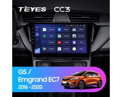 Teyes CC3 Geely GS 2016-2020 Emgrand EC7 1 2018-2020 10" Штатна магнітола