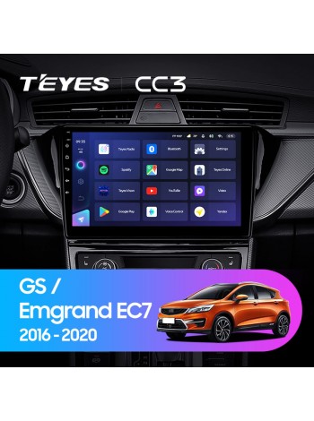 Teyes CC3 Geely GS 2016-2020 Emgrand EC7 1 2018-2020 10" Штатна магнітола
