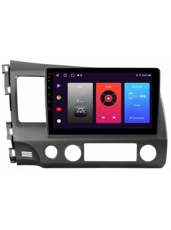 Штатна магнітола Sigma F10216 2+32 Gb Honda Civic 8 FK FN FD 2005-2012 10" Carplay
