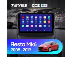 Teyes CC2 PLUS Ford Fiesta 6 Mk 6 2008-2013 9" Штатная магнитола