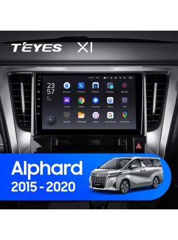 Teyes X1 2+32Gb Toyota Alphard H30 2015-2020 10" Штатная магнитола