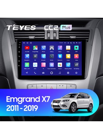 Teyes CC2 PLUS Geely Emgrand X7 1 GX7 EX7 2011-2019 9" Штатная магнитола