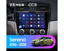 Teyes CC3 Nissan Serena 2016-2019 9" Штатна магнітола