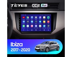 Teyes CC2 PLUS Seat Ibiza 2017-2020 9" Штатна магнітола