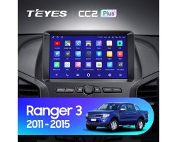 Teyes CC2 PLUS Ford Ranger 3 2011-2015 9" Штатна магнітола