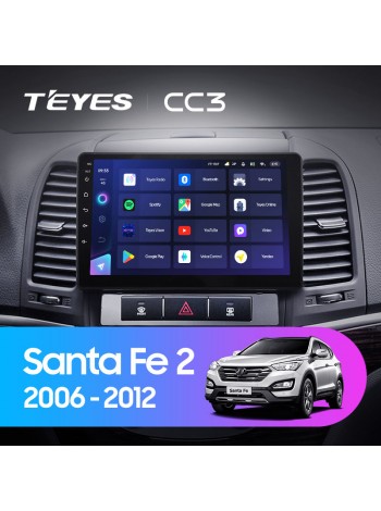 Teyes CC3 Hyundai Santa Fe 2 2006-2012 9" Штатная магнитола