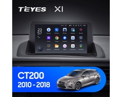 Teyes X1 2+32Gb Lexus CT CT200 CT200h 2010-2018 9" Штатная магнитола
