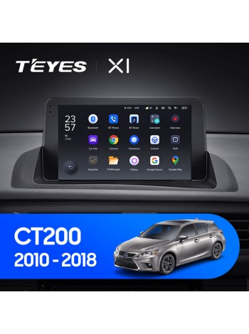 Teyes X1 2+32Gb Lexus CT CT200 CT200h 2010-2018 9" Штатная магнитола