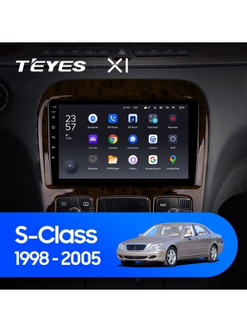 Teyes X1 2+32Gb Mercedes Benz S-Class W220 VV220 1998-2005 9" Штатная магнитола
