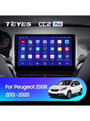 Teyes CC2 PLUS Peugeot 2008 1 208 (1Din) 2013-2020 10" Штатная магнитола
