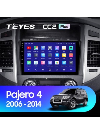 Teyes CC2 PLUS Mitsubishi Pajero 4 V80 V90 2006-2014 9" Штатна магнітола