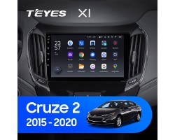 Teyes X1 2+32Gb Chevrolet Cruze 2 2015-2020 9" Штатна магнітола