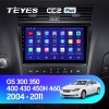 Teyes CC2 PLUS Lexus GS III 3 300 350 400 430 450H 460 2004-2011 9" Штатная магнитола
