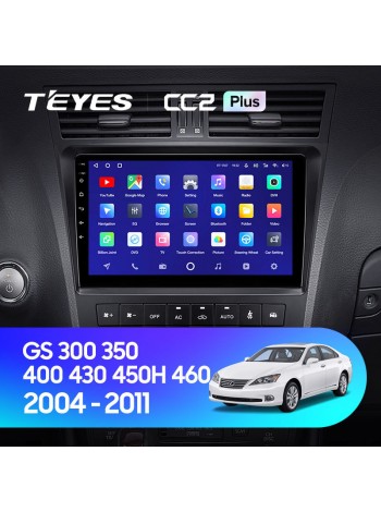 Teyes CC2 PLUS Lexus GS III 3 300 350 400 430 450H 460 2004-2011 9" Штатна магнітола