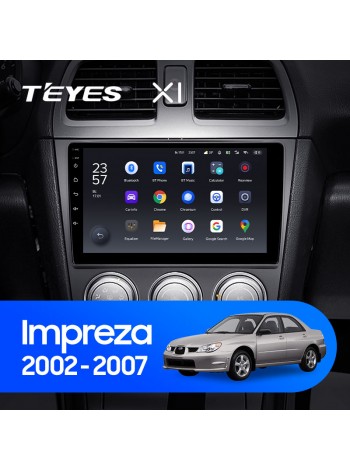 Teyes X1 2+32Gb Subaru Impreza GD GG 2002-2007 9" Штатна магнітола