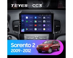 Teyes CC3 Kia Sorento 2 XM 2009-2012 10" Штатная магнитола
