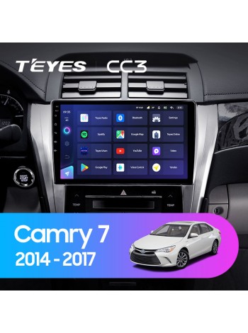 Teyes CC3 Toyota Camry 7 XV 50 55 2014-2017 10" Штатна магнітола