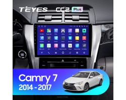 Teyes CC2 PLUS Toyota Camry 7 XV 50 55 2014-2017 10" Штатная магнитола