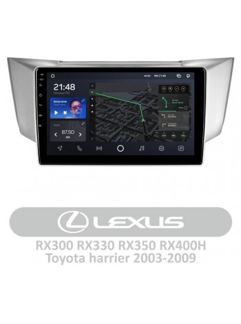 AMS T910 Lexus RX300 RX330 RX350 RX400H Toyota harrier 2003-2009 9" Штатная магнитола