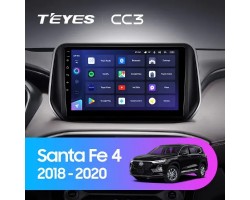 Teyes CC3 Hyundai Santa Fe 4 (ZYJ) 2018-2020 10" Штатна магнітола