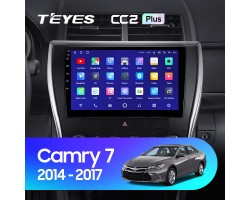 Teyes CC2 PLUS Toyota Camry 7 XV 50 55 North America 2014-2017 10" Штатная магнитола