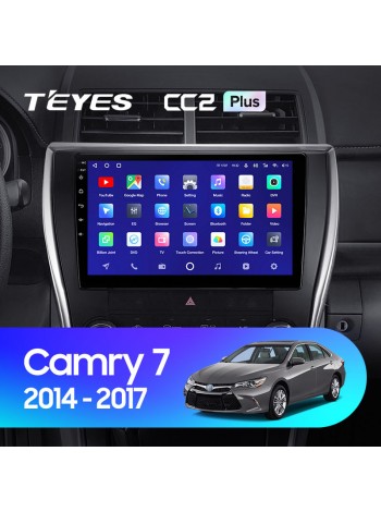 Teyes CC2 PLUS Toyota Camry 7 XV 50 55 North America 2014-2017 10" Штатная магнитола