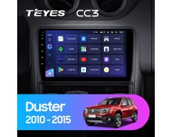 Teyes CC3 Renault Duster 1 2010-2015 9" Штатная магнитола