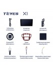 Teyes X1 2+32Gb Toyota Highlander 1 XU20 2001-2007 9" Штатна магнітола