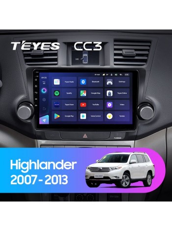 Teyes CC3 Toyota Highlander 2 XU40 2007-2013 9" Штатна магнітола