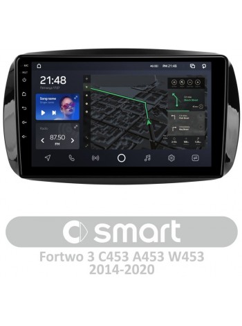 AMS T910 Mercedes Benz Smart Fortwo 3 C453 A453 W453 2014-2020 9" Штатная магнитола