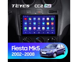 Teyes CC2 PLUS Ford Fiesta Mk VI 5 Mk5 2002 - 2008 9" Штатна магнітола