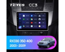 Teyes CC3 Lexus RX300 RX330 RX350 RX400H Toyota harrier 2003-2009 9" Штатна магнітола