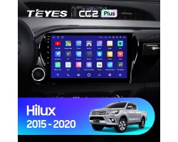 Teyes CC2 PLUS Toyota Hilux Pick Up AN120 2015-2020 10" Штатная магнитола